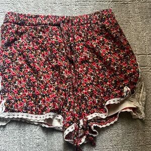 Woman’s small shorts